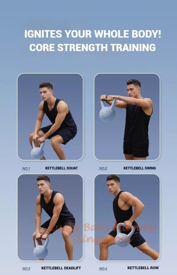 61g99YXef5L._AC_SL1222_ Non-Slip Kettlebell with Comfortable Grip