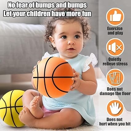 71er-dvuwpL._AC_SX425_.jpg Silent Basketball Soft Foam